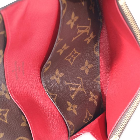 Louis Vuitton Fuchsia Monogram Canvas Emilie Wallet - Picture 4 of 7